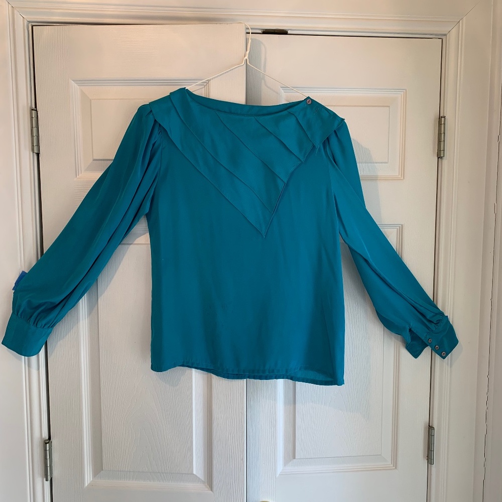 Polyester blouse